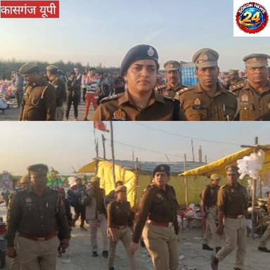 एसपी कासगंज अंकिता शर्मा ने सोरों लहरा कांवड़ मेला का किया निरीक्षण कांवड़ यात्रियों से की वार्ता 🌟🕉️🎉🙏🏼💫 #dmkasganj #का...