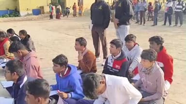 মন্তেশ্বর: মন্তেশ্বর এনসিসি ট্রেনিং এর জন্য পরীক্ষা