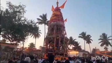 ಮುಂಡಗೋಡ: ಹುನಗುಂದದಲ್ಲಿ ವಿಜೃಂಭಣೆಯಿಂದ ನಡೆದ ಶ್ರೀ ವೀರಭದ್ರೇಶ್ವರ ರಥೋತ್ಸವ