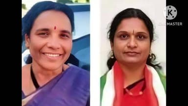 రామన్నపేట: తల్లి సరోజ జనంపల్లి సర్పంచ్ కూతురు చైతన్య రెడ్డి నల్లగొండ మేయర్