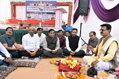 લાઠી: ઉર્જા રાજ્યમંત્રીના હસ્તે લાઠીમાં રૂ. ૮.૪૧ કરોડના વિકાસકાર્યોનું કર્યું ખાતમુહૂર્ત