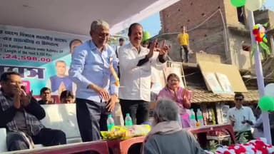 সাগরদিঘি: কাবিলপুরে রাস্তার শুভ শিলান্যাস করলেন সাংসদ খলিলুর রহমান