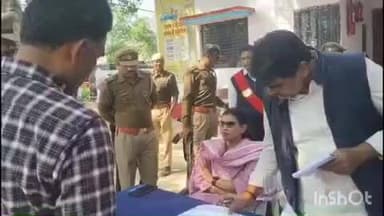 पैलानी: जिलाधिकारी की अध्यक्षता में थाना चिल्ला में संपूर्ण समाधान दिवस का आयोजन, जिलाधिकारी ने चिल्ला थाने का किया निरीक्षण