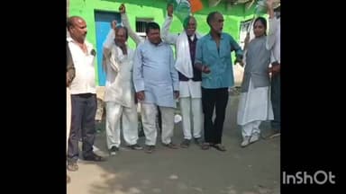 ग्यारसपुर: ग्यारसपुर में शिवराज सिंह चौहान का पुतला दहन, मुर्दाबाद के नारे लगे