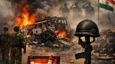 धनरुआ: धनरूआ में ब्लैक डे मनाया गया, CRPF के 40 शहीद जवानों को याद किया गया