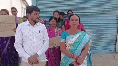 బాల్కొండ: చార్ బాయ్ బీడీ యాజమాన్యం తమకు రావాల్సిన డిపాజిట్ డబ్బులను చెల్లించడం లేదని భీంగళ్లో కార్మికుల ఆందోళన