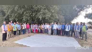 সৰুপথাৰ: সৰুপথাৰৰ খাৰুৱা গাঁৱত অজাপৰ সাংগঠনিক সভা, গোলাঘাট জিলা সভাপতিৰ উপস্থিতিত অৰ্ধশতাধিকৰ জাতীয় পৰিষদত যোগদান