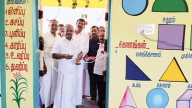 நல்லம்பள்ளி: புதிய அங்கன்வாடி மைய கட்டிடம் தர்மபுரி எம்எல்ஏ எஸ் பி வெங்கடேஸ்வரன் திறந்து வைத்தார்