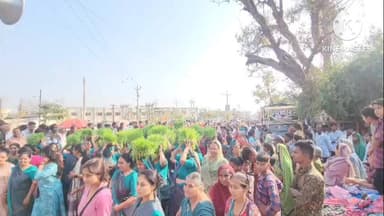 કઠલાલ: ખેડા મેલડી માતાના મઢે પાટોત્સવનો પ્રારંભ, રાષ્ટ્રધ્વજને સલામી અપાઈ