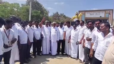 அரூர்: மோப்பெரியபட்டி சாலையில் திமுகBLA ஆலோசனைக் கூட்டம் நடைபெற்றது