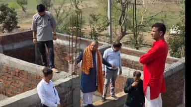 खुजनेर: राजगढ़ सांसद रोडमल नागर ने भैंसवा माता जी में चल रहे विकास कार्यों का निरीक्षण किया