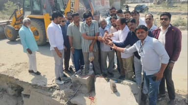 हुरड़ा: गुलाबपुरा–बिजयनगर मार्ग पर खारी नदी पुलिया का जीर्णोद्धार कार्य प्रारंभ