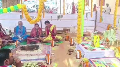 ନର୍ଲା: ଖଲିଆପାଲି ଠାରେ ବୈଦିକ ସନାତନ ଧର୍ମ ସମନ୍ୱୟ ବିଶ୍ଵଶାନ୍ତି ମହାଯଜ୍ଞ ଅନୁଷ୍ଠିତ।