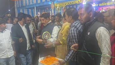 রাজনগর: দাতাবাবা বিগ ভলিবল চ্যাম্পিয়নশিপ খেলার শুভ উদ্বোধন করলেন SRDA চেয়ারম্যান অনুব্রত মণ্ডল