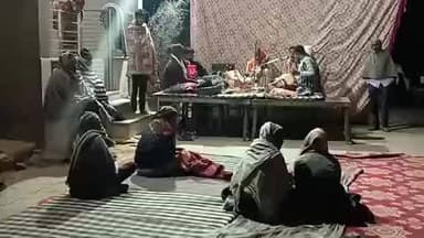 आमेर: बागावास अहिरान के प्राचीन शिव मंदिर में महाशिवरात्रि की पूर्व संध्या पर भजन सत्संग कार्यक्रम का आयोजन