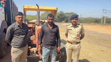 લખપત: લખપતના પાનેલીમાં ગેરકાયદે રેતી ખનન પર પોલીસનો સપાટો