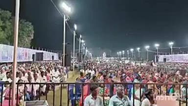 உடையார்பாளையம்: கழுவந்தோண்டி கிராமத்தில் திமுக பொதுக்கூட்டம்- திமுக கொள்கை பரப்புசெயலாளர், எம்எல்ஏ உள்ளிட்டோர் பங்கேற்பு