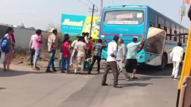 ટંકારા: ટંકારામાં 'સલામત સવારી' રામભરોસે ? એક સપ્તાહમાં બીજીવાર અકસ્માત