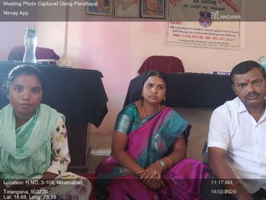 రుద్రూర్: 14-Feb-26 : Mgnregs 17Th Round Social Audit Grama Sabha