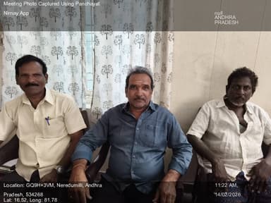 నరసాపురం: 14-Feb-26 : 18 Round Social Audit Grama Saba Neredumilli Panchayiti Yalamanchili Mandalam West District