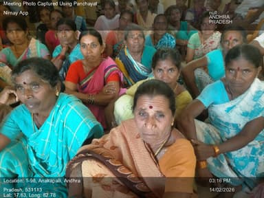 గూడెం కొత్త వీధి: 14-Feb-26 : Z Gangavaram Gp Mgnregs 18Th Round Social Audit Gramasabha