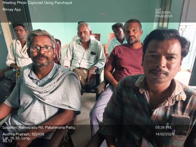 పిడుగురాళ్ల: 14-Feb-26 : Mnrega Social Audit 17Th Round Gramasabha, Paludevarlapadu