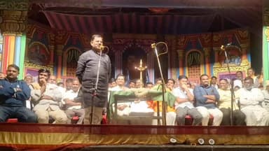 ಯಲಬರ್ಗ: ನಿಲೋಗಲ್ಲ ಗ್ರಾಮದಲ್ಲಿ ಕಂಗೆಟ್ಟ ಹುಲಿ ಸಾಮಾಜಿಕ ನಾಟಕ ಪ್ರದರ್ಶನ ಯಶಸ್ವಿ