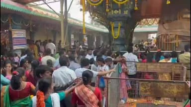 టెక్కలి: రావివలస గ్రామం లో ఎండల మల్లన్న ఆలయానికి భక్తుల తాకిడి