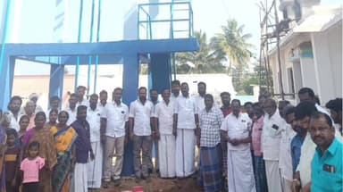 அரூர்: செங்குட்டையில் ரூ. 18 லட்சம் மதிப்பீட்டில் மேல்நிலை நீர் தேக்க தொட்டி எம்எல்ஏ சம்பத்குமார் திறப்பு
