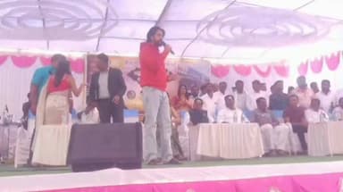 ಜಗಳೂರು: ಸಮಾಜದಲ್ಲಿ ಅನ್ನದಾನ ಪುಣ್ಯದ ಕೆಲಸ: ಜಗಳೂರಲ್ಲಿ ನಟ ಪ್ರೇಮ್