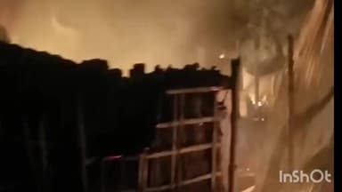 चौसा: चौसा प्रखंड क्षेत्र में भीषण दुर्घटना, 10 परिवारों के घर जले, अधिकारियों ने की जांच