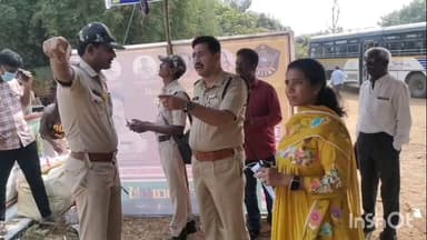 పాచిపెంట మండలం పారమ్మ కొండ వద్ద బందోబస్తు ఏర్పాట్లను పరిశీలించిన జిల్లా ఎస్పీ ఎస్. వి. మాధవరెడ్డి