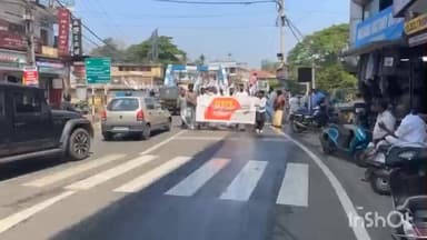 മീനച്ചിൽ: ഡി.വൈ.എഫ്.ഐ പൂഞ്ഞാർ ബ്ലോക്ക് സമ്മേളനം ഈരാറ്റുപേട്ടയിൽ സംസ്ഥാന സെക്രട്ടറിയേറ്റ് അംഗം ഉദ്ഘാടനം ചെയ്തു