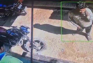 गभाना: गभाना में मोबाइल दुकान के बाहर खड़ी बाइक चोरी कर ले गए चोर, सीसीटीवी में कैद हुई वारदात