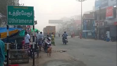 உத்திரமேரூர்: உத்திரமேரூர் பகுதியில் அதிக பணி ஓட்டத்தால் வாகன ஓட்டிகள் அவதி