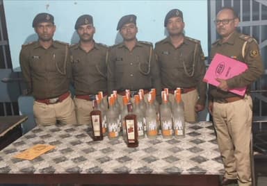 बिथान: गोठरा और महुली से लगभग 31 लीटर विदेशी शराब बरामद, एक व्यक्ति गिरफ्तार