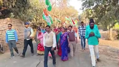 কেশপুর: BJP শাসিত মহারাষ্ট্রে পরিযায়ী শ্রমিকের উপর হামলার অভিযোগে কেশপুরের বাজার আঁড়রাতে ধিক্কার মিছিল ও পথসভা তৃণমূলের