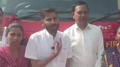 આમોદ: આમોદ નગરપાલિકાના સુરક્ષા કવચમાં વધારો, ધારાસભ્ય ડી.કે. સ્વામીના પ્રયાસોથી અત્યાધુનિક ફાયર ફાઈટર ફાળવાયું.