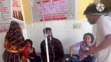 खानपुर: खानपुर क्षेत्र के बकानी में शिवरात्रि पर दर्शन करने गए श्रद्धालुओं पर मधुमक्खियों ने किया हमला