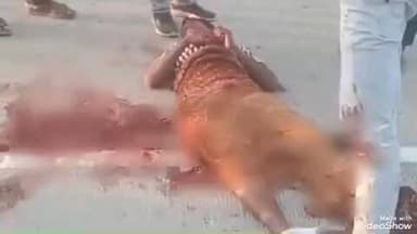 लालगंज: मलेट्री कंपाउंड के पास टैंकर ट्रक की टक्कर से बाइक सवार 3 लोग गंभीर रूप से घायल, पुलिस ने तीनों घायलों को भेजा अस्पताल