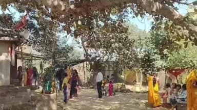 सगमा: शिव मंदिर में उमड़ी श्रद्धालुओं की भीड़, मेले में सुरक्षा के पुख्ता इंतजाम