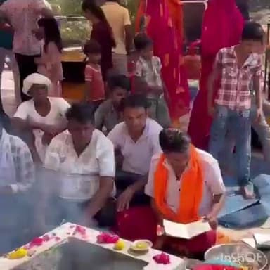 गनाेड़ा: टिंबागामड़ी में हर्षोल्लास के साथ मनाई गई शिवरात्रि, सर्व समाज ने भारत देश एवं क्षेत्र की खुशहाली के लिए किया हवन यज्ञ