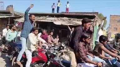 चंदला: महाशिवरात्रि पर चंदला में युवाओं ने निकाली भव्य शिव बारात, डीजे के साथ हुई बाइक रैली