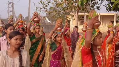 बार्शीटाकळी: भेंडीमहाल येथे संत सेवालाल महाराज जयंती उत्साहात; पालखी सोहळ्याने नगरी दुमदुमली