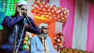 মগরাহাট ১: উস্তি এলাকায় গ্রামবাসী বৃন্দের পক্ষ থেকে ইসলামিক জলসার আয়োজন করা হয়েছে