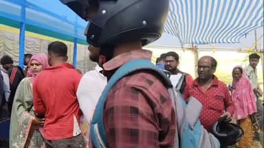 বড়ঞা: বড়ঞায় ‘বাংলার যুব সাথী’ ক্যাম্পে পরিদর্শনে বিডিও