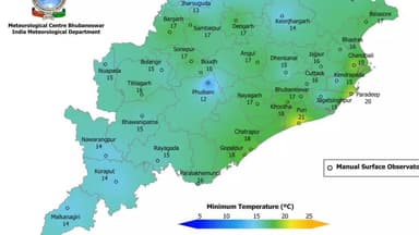 ମୋହନା: ଜିଲ୍ଲାରେ ଆସନ୍ତାକାଲି ତାପମାତ୍ରା 16 ଡ଼ିଗ୍ରୀ ରହିବା ନେଇ ପାଣିପାଗ ବିଭାଗ ପକ୍ଷରୁ ସୂଚନା ପ୍ରଦାନ