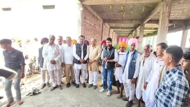 जीरापुर: जीरापुर में विवाह समारोह में शामिल होने पहुंचे पूर्व विधायक डॉ. राम प्रसाद दांगी