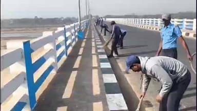 বিনপুর ১: পথ দুর্ঘটনা রোধে ব্যতিক্রমী উদ্যোগ নিল লালগড় থানার পুলিশ