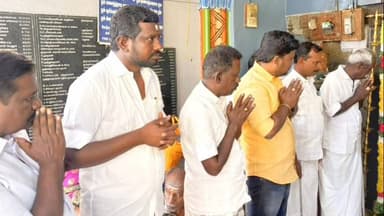 கயத்தாறு: ஓலைக்குளம் கிராமத்தில் மாசி மக சிவராத்திரியை முன்னிட்டு பால்குட ஊர்வலம் நடைபெற்றது